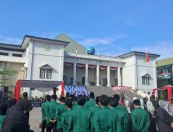 Yayasan At-Taqwa Gelar Upacara HUT RI ke-80, KH. Imam Barmawi Tekankan Lima Prinsip Hidup