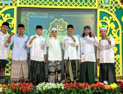 Majelis Sholawat Ibnu Rusyd PMII Rayon Averroes Semarakkan Maulid Nabi di PP Ashriya Gambangan