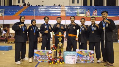 Borong Medali dan Gelar Bergengsi, UKM Pencak Silat IAI At-Taqwa Sabet Juara Umum 3